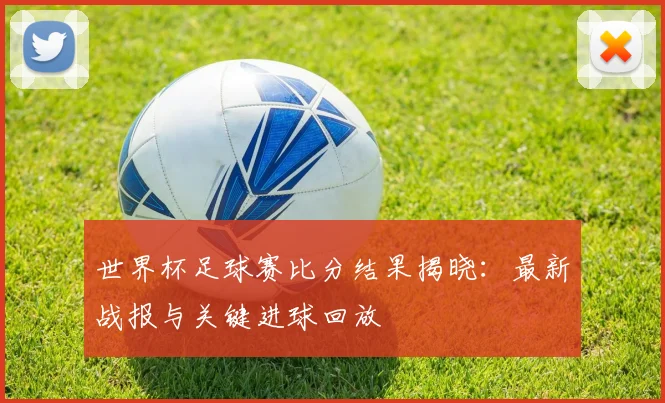 世界杯足球赛比分结果揭晓:最新战报与关键进球回放